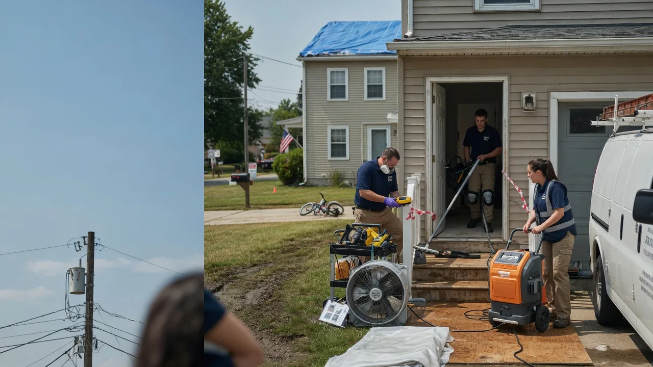 Water Damage Repair in Kirvin, TX near me